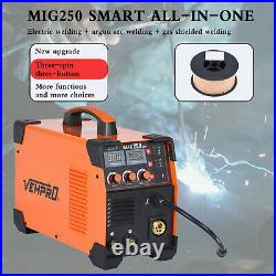 MIG 200A Inverter DC Welder 3-IN-1 MMA TIG Gas Gasless Arc Welding Machine US