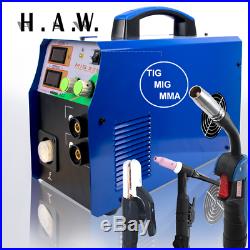 MIG 235 110/220V Welder Inverter Welding Machine Stick MMA/TIG/MIG ARC Digital