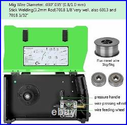 MIG TIG Welder 180A Gas Gasless MIG/Stick/ARC Welder 4 in 1 Inverter Home DIY US