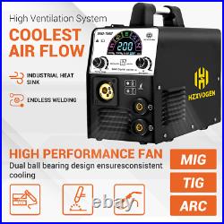 MIG Welder 110V 220V IGBT Inverter MIG / ARC / TIG 3in1 Welding Machine in US