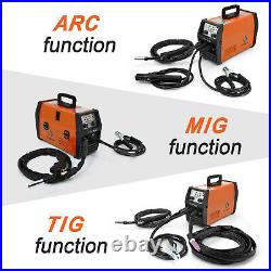 MIG Welder Inverter Flux Core Wire Gasless Automatic Feed ARC TIG Welding Machin