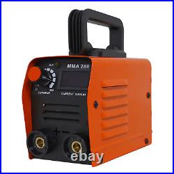 MMA-250 Mini Electric Welder Portable Arc Welding Machine DC Inverter 110V New