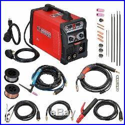 MTS-205 Amp MIG Wire Feed & Flux Cored Wire, TIG Stick Arc Multi-Process Welder