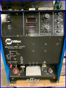Miller 903287 Maxtron 450, CC/CV-DC Inverter MIG ARC WELDER