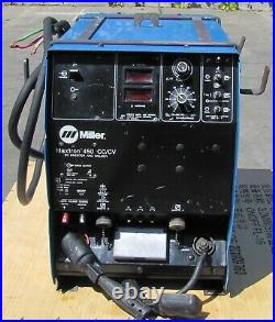 Miller Maxtron 450 CC/CV DC Inverter Arc Welder 450A 38V MIG Power Supply