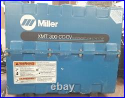 Miller XMT 300 CC/CV DC INVERTER ARC Welder WITH AUTO-LINK. READ