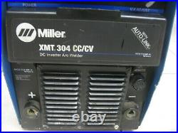 Miller XMT 304 CC/CV DC Inverter Arc / Tig / Mig Welder