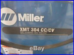 Miller Xmt 304 Series DC Inverter Arc Welder. Beautiful Unit