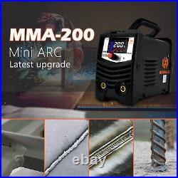 Mini ARC Welder 220V MMA Stick Lift TIG Welder Inverter Welding Machine WP17V
