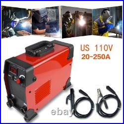 Mini IGBT ARC Welding Machine MMA Electric Welder 110V 220V 20-250A DC Inverter