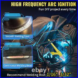 NEW HF TIG Welder 3 in 1 TIG ARC Clean Welding Machine 155Amp with IGBT Inverter