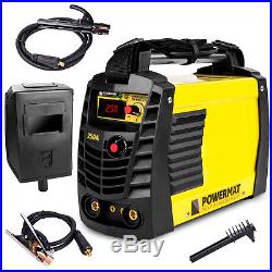 POWERMAT 250AMP (PM-MMA-250SP) IGBT inverter MMA / ARC welder with LED display