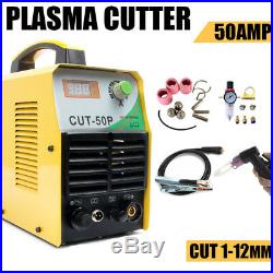 Plasma Cutter 50A Compressor IGBT Inverter Dual Voltage Pilot ARC Welder Kit
