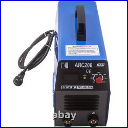 Portable ARC-200 Amp/Arc/MMA DC IGBT Inverter Welder Dual Voltage Welding 220V