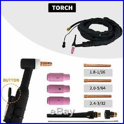 Portable TIG-Torch/Stick Arc Welder 110V/230V Dual Voltage Welding Machine withLED