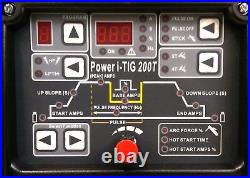 Poweri-TIG 200T DIGITAL MEM 200Amp DC TIG Pulse Welder 2Amp LOW START Everlast
