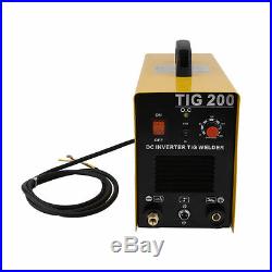 Practical TIG-200 220V TIG Welder 200Amp DC Inverter Arc Welding Machine BR