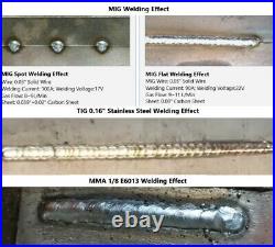 Riland 200A Inverter Multi Process Welder 230V/115V MIG/TIG/Arc Stick welding
