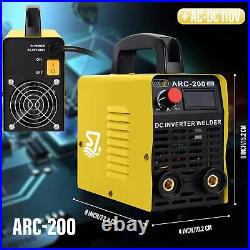 S7 Powerful 200Amp ARC Stick Welder for Beginners 110V Welding Machine with