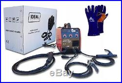 SET IDEAL PRAKTIK 200A inverter welder MIG MAG ARC MMA GAS & GASLESS + Gloves