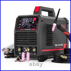 STICK/DC TIG/PULSE TIG 3 In 1, 205Amp 110&220V TIG Welder, 110&220V Dual Voltage