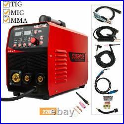 SUSEMSE Inverter MIG Welding Machine Dual voltage Gas/Gasless MIG TIG ARC Welder