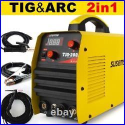 SUSEMSE TIG200A DC Inverter TIG ARC MMA Welding Machine HF Start Dual Voltage