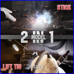 Stick Welder 205Amp, MMA/ Lift TIG, 110&220V Welding Machine