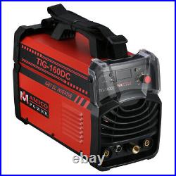 TIG-160DC 160-Amp TIG-Torch ARC/Stick Welder 110/230V Dual Voltage Welding