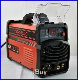 TIG-160DC 160-Amp TIG-Torch/ARC/Stick Welder 110/230V Dual Voltage Welding New