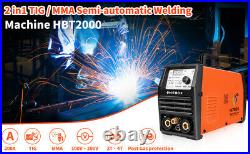 TIG Welder 200 Amp MMA Stick ARC Inverter 110V/220V Dual Voltage Welding Machine