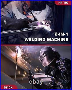 TIG Welder 200A 110/220V TIG/Stick/Arc 2in1 Welder Digital Welding Machine 2T/4T
