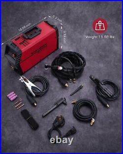 TIG Welder 200A, High Frequency 110v/220v Dual Voltage TIG/Stick/Arc 2 in 1 Weld