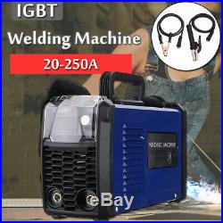 TIG Welder 220V 20-250A IGBT ARC Electric Welding Machine Solder Inverter