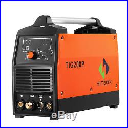 TIG Welding Machine 220V 200A Inverter TIG Pulse Welder ARC Digital Control