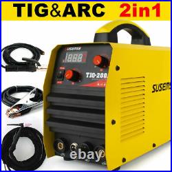 TIG200A HF TIG/ARC Welding Machine 200A 110/220V TIG Welder Inverter LED