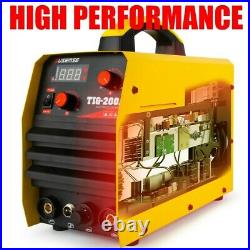 TIG200A HF TIG/ARC Welding Machine 200A 110/220V TIG Welder Inverter LED