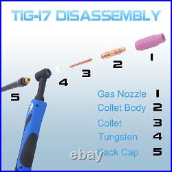 Tig Welder 200Amp HF TIG/Stick/Arc 2 in 1 Welding Equipment 220V Digital