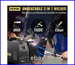VEVOR 3 in 1 HF TIG/Stick/Clean Welder 210 Amp Digital Arc Welding Machine