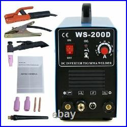 WS-200D Dc Inverter Tig/ Mma Welder Argon Arc Welding Machine 220V New Y mk