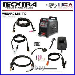 Welding Machine MIG 170 Set Tecxtra Inverter ARC MAG TIG MMA DC AC 120/240V USA